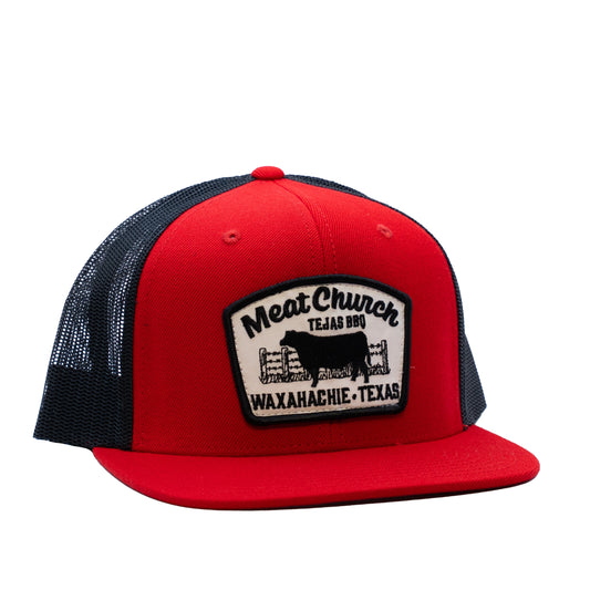 tejas-bbq-patch-hat-red-black-n3 RedMCwCowFlatBill.jpg